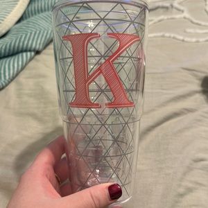 24 oz Tervis K tumbler